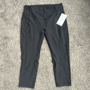 NWT Lululemon All The Right Places Crop 23 inch